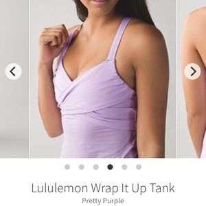 Lululemon Wrap it Up tank